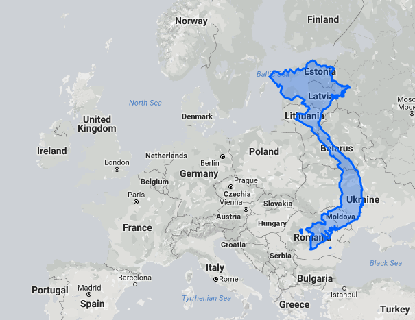 Vietnam size compared to EU